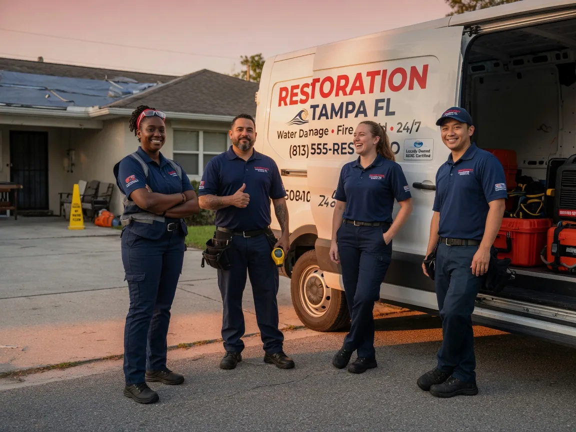 Water Damage Restoration company in Gause, TX